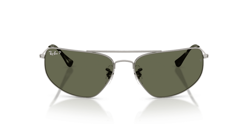 Ray-Ban RB3780 in Gunmetal / Green Polarized (004/58) - Alternate View