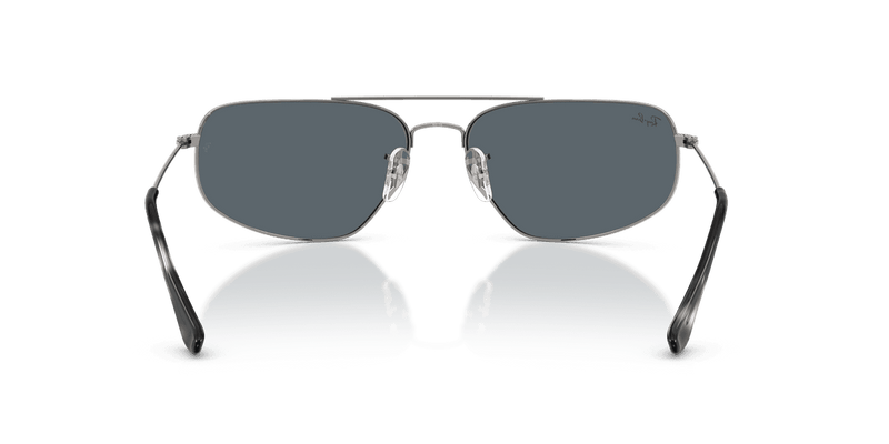 Ray-Ban RB3780 in Gunmetal / Blue (004/R5) - Alternate View