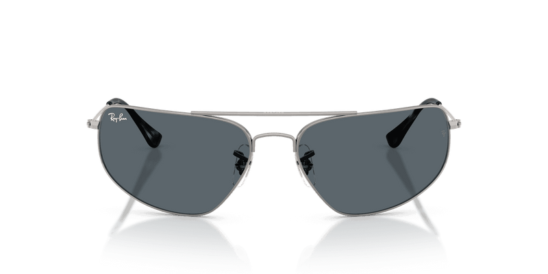 Ray-Ban RB3780 in Gunmetal / Blue (004/R5) - Alternate View