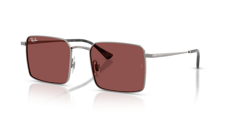 Ray-Ban RB3782 in Gunmetal / Dark Violet (004/75) - Alternate View