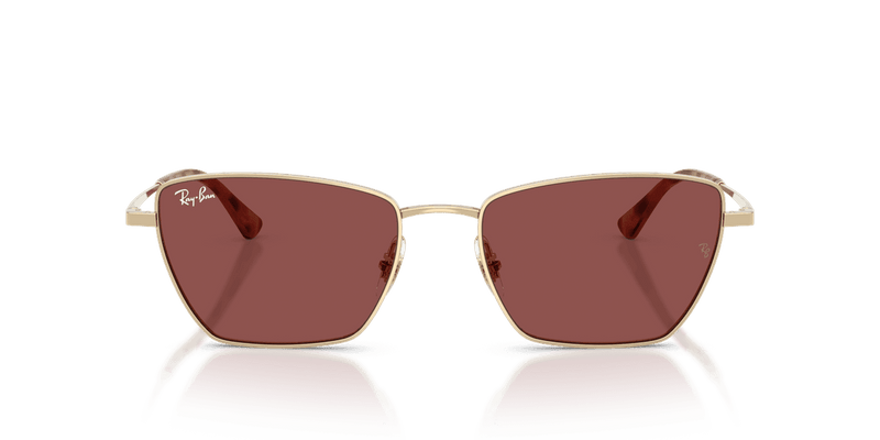 Ray-Ban RB3783 in Pale Gold / Dark Violet (921375) - Side View