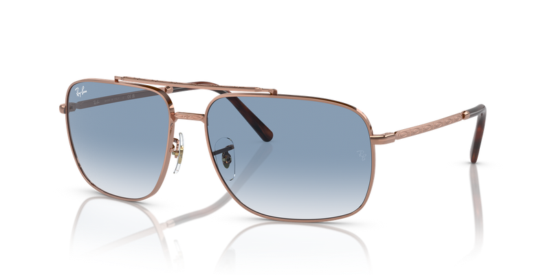 Ray-Ban RB3796 in Rose Gold - Front View