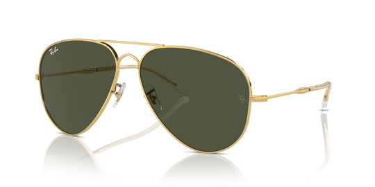 Ray-Ban OLD AVIATOR - Arista Gold / Green (001/31)