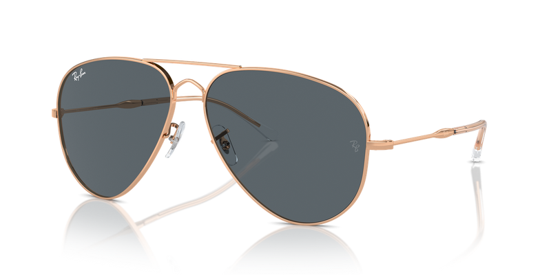 Ray-Ban OLD AVIATOR in Rose Gold - Alternate View