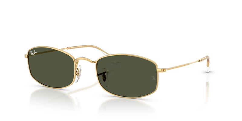 Ray-Ban RB3832 in Arista Gold / Green (001/31) - Front View