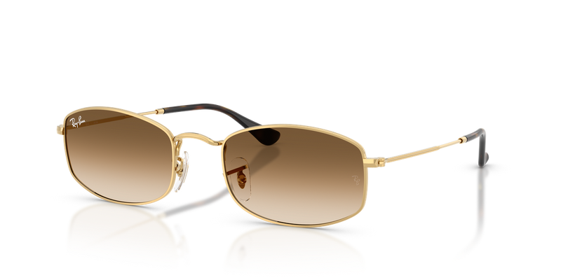 Ray-Ban RB3832 in Arista Gold / Clear Gradient Brown (001/51) - Alternate View