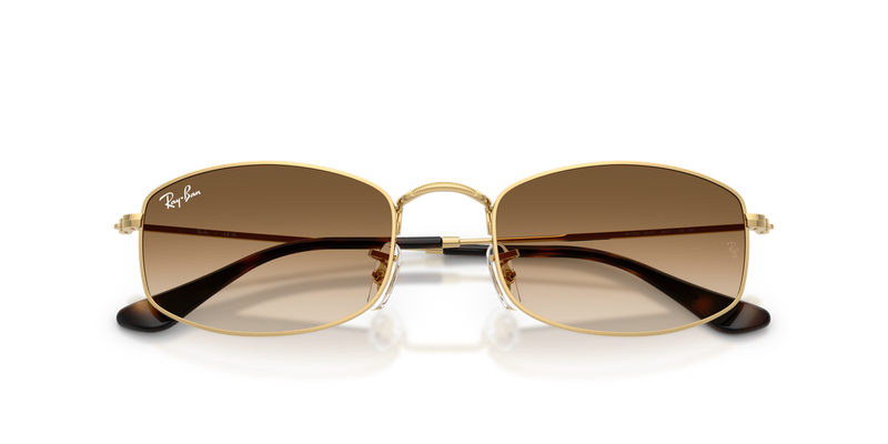 Ray-Ban RB3832 in Arista Gold / Clear Gradient Brown (001/51) - Alternate View