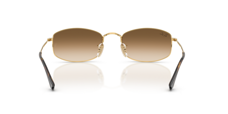 Ray-Ban RB3832 in Arista Gold / Clear Gradient Brown (001/51) - Alternate View