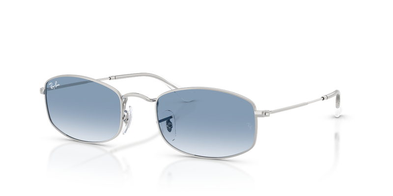 Ray-Ban RB3832 in Silver / Clear Gradient Blue (003/3F) - Alternate View