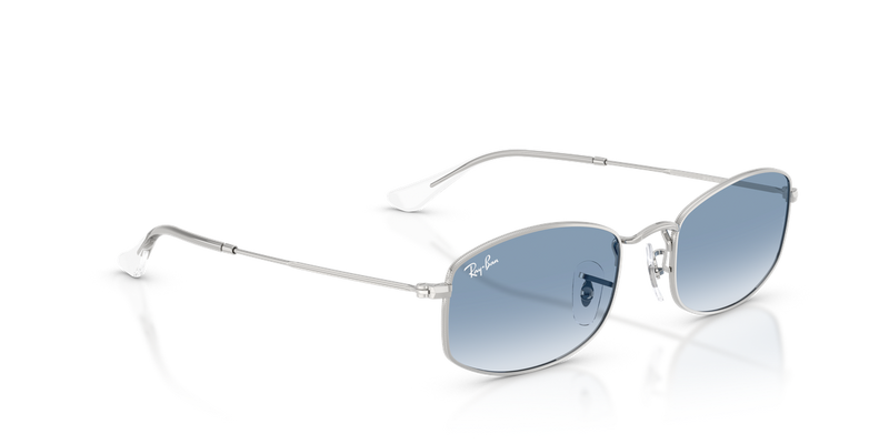 Ray-Ban RB3832 in Silver / Clear Gradient Blue (003/3F) - Alternate View