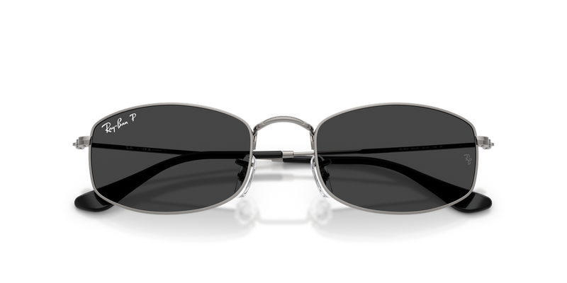Ray-Ban RB3832 in Gunmetal / Polarized Black (004/48) - Alternate View