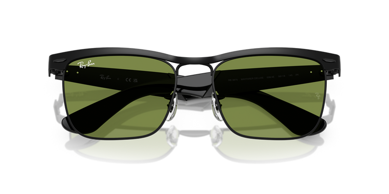 Ray-Ban WAYFARER DELUXE in Black - Alternate View
