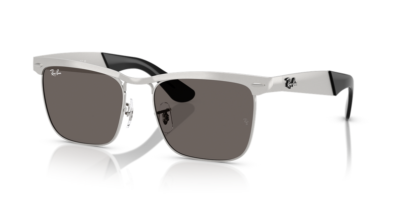 Ray-Ban WAYFARER DELUXE in Sandblasted Silver On Silver - Alternate View