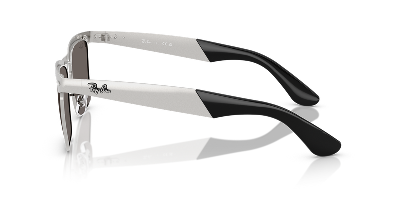 Ray-Ban WAYFARER DELUXE in Sandblasted Silver On Silver - Alternate View