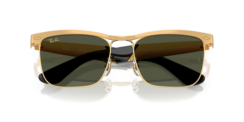 Ray-Ban WAYFARER DELUXE in Sandblasted Legend Gold - Alternate View