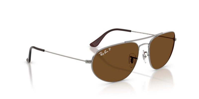 Ray-Ban RB3945 in Gunmetal / Brown Polarized (004/57) - Alternate View