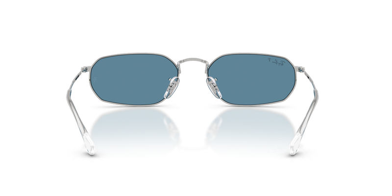 Ray-Ban RB3947 in Silver / Polarized+ Blue (003/S2) - Alternate View