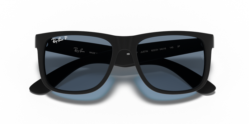 Ray-Ban JUSTIN in Rubber Black - Alternate View