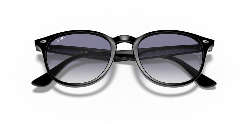 Ray-Ban RB4259F in Black / Light Blue (601/19) - Front View