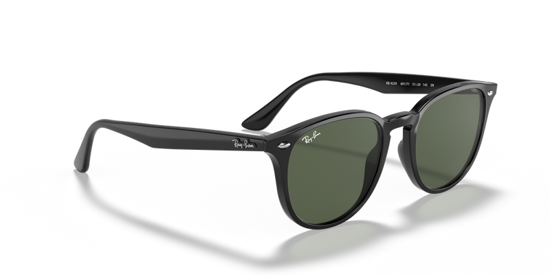 Ray-Ban RB4259 in Black / Green (601/71) - Alternate View