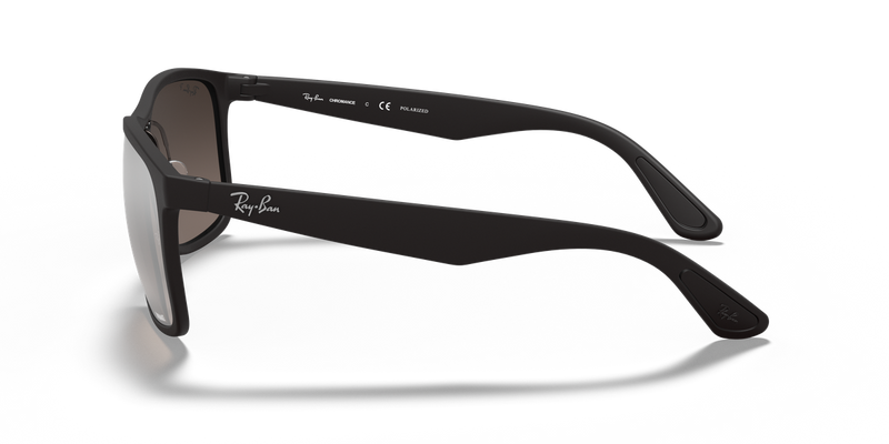 Ray-Ban RB4264 in Black / Silver Polarized+ (601S5J) - Alternate View