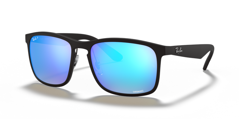 Ray-Ban RB4264 in Black / Blue Polarized+ (601SA1) - Alternate View