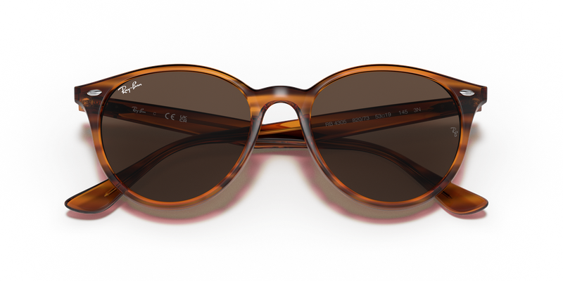 Ray-Ban RB4305 in Striped Red Havana - Alternate View