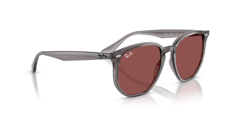 Ray-Ban RB4306 in Opal Grey / Dark Violet (687375) - Alternate View