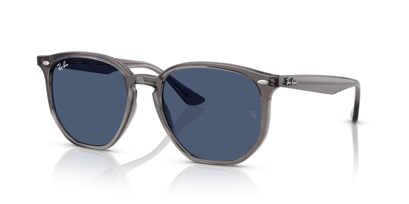Ray-Ban RB4306 in Opal Grey / Dark Blue (687380) - Alternate View