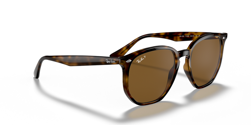 Ray-Ban RB4306 in Light Havana / Brown Polarized (710/83) - Alternate View