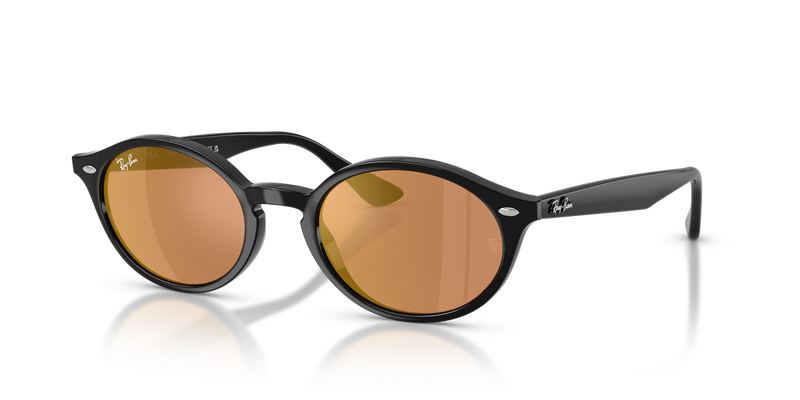 Ray-Ban RB4315 in Black / Brown Mirror Gold (601/40) - Alternate View