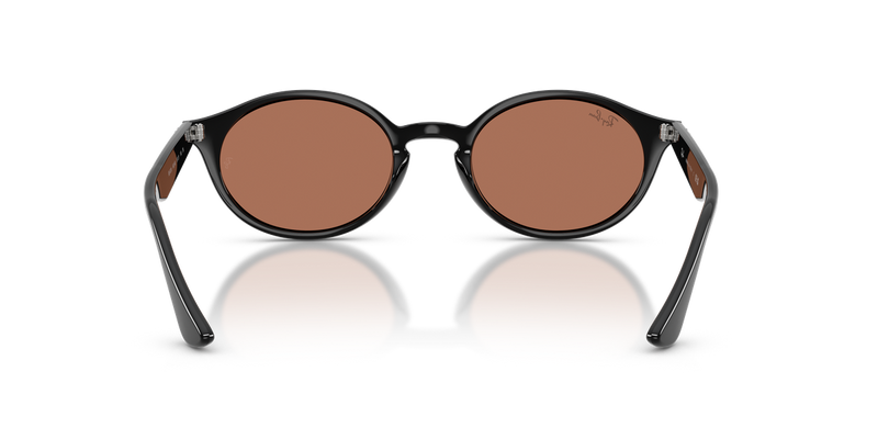 Ray-Ban RB4315 in Black / Brown Mirror Gold (601/40) - Alternate View