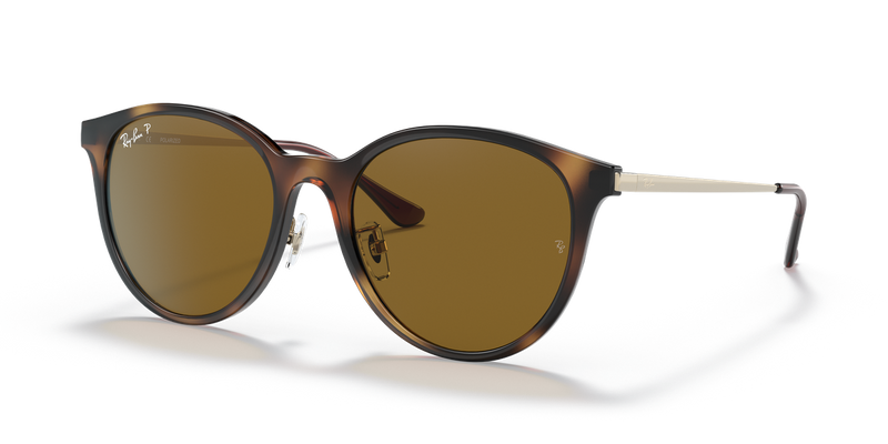 Ray-Ban RB4334D in Light Havana - Alternate View