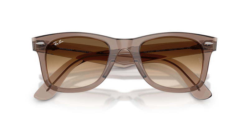 Ray-Ban WAYFARER in Transparent Light Brown - Alternate View