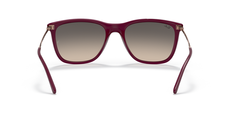 Ray-Ban RB4344 in Red - Temple Detail
