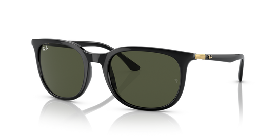 Ray-Ban RB4386 - Black / Green (601/31)