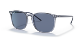 Transparent Blue / Dark Blue (639980)