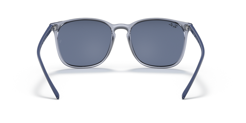 Ray-Ban RB4387 in Transparent Blue - Alternate View