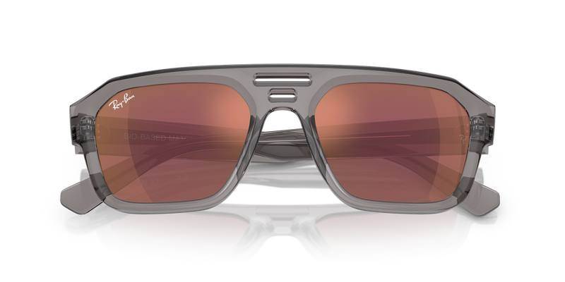 Ray-Ban CORRIGAN in Transparent Grey - Alternate View