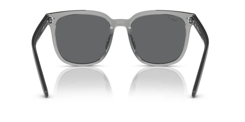 Ray-Ban RB4401D in Transparent Grey - Alternate View