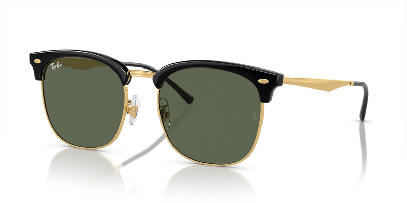 Ray-Ban RB4418D in Black On Gold - Front View