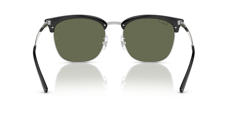 Ray-Ban RB4418D in Black On Silver - Alternate View