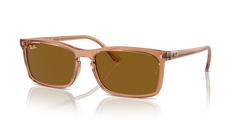 Ray-Ban RB4435 in Transparent Brown - Front View