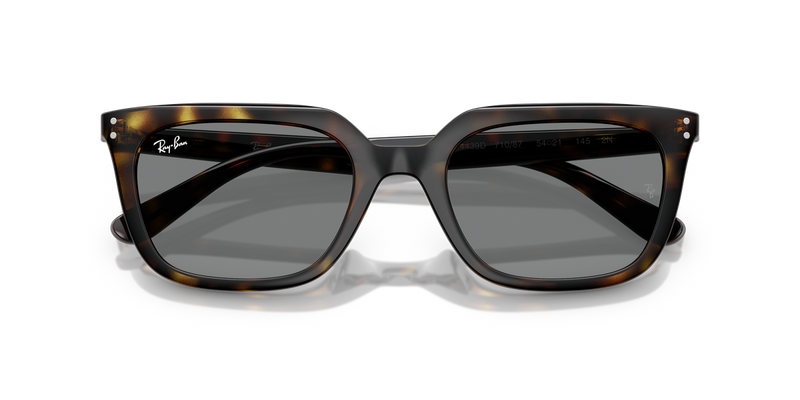 Ray-Ban RB4439D in Havana / Dark Grey (710/87) - Side View