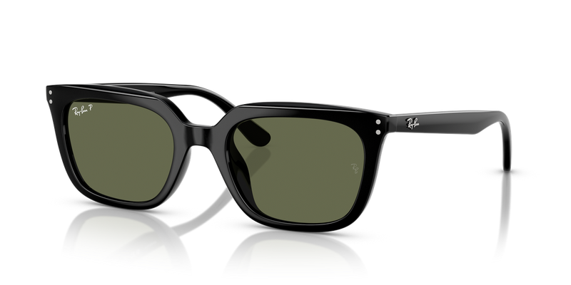 Ray-Ban RB4439D in Black / Dark Green Polarized (901/9A) - Alternate View
