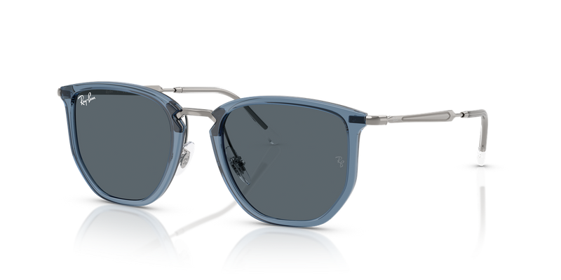 Ray-Ban RB4451 in Transparent Blue - Alternate View