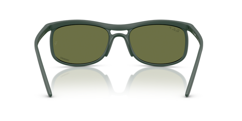 Ray-Ban RB4452CH in Sand Green - Temple Detail