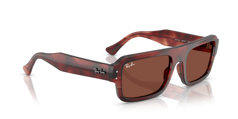 Ray-Ban FLACKO in Havana Red / Red (1452C5) - Alternate View