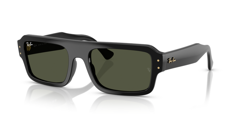 Ray-Ban FLACKO in Black / Green (667731) - Alternate View