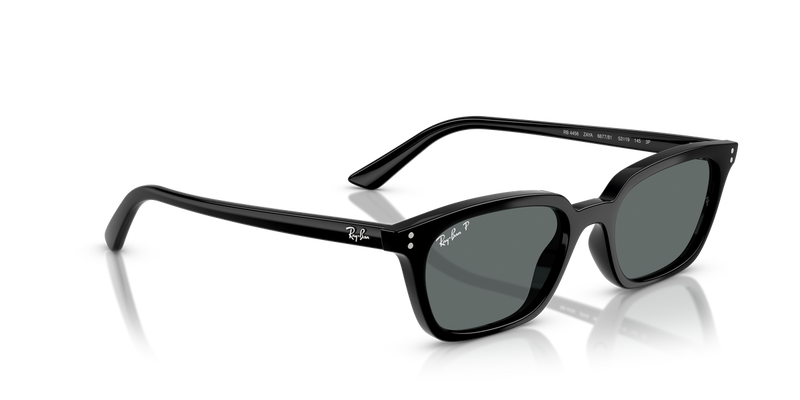 Ray-Ban ZAYA in Black / Dark Grey Polarized (667781) - Alternate View